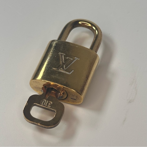 Louis Vuitton Gold Lock and Key #310 - Picture 3 of 8